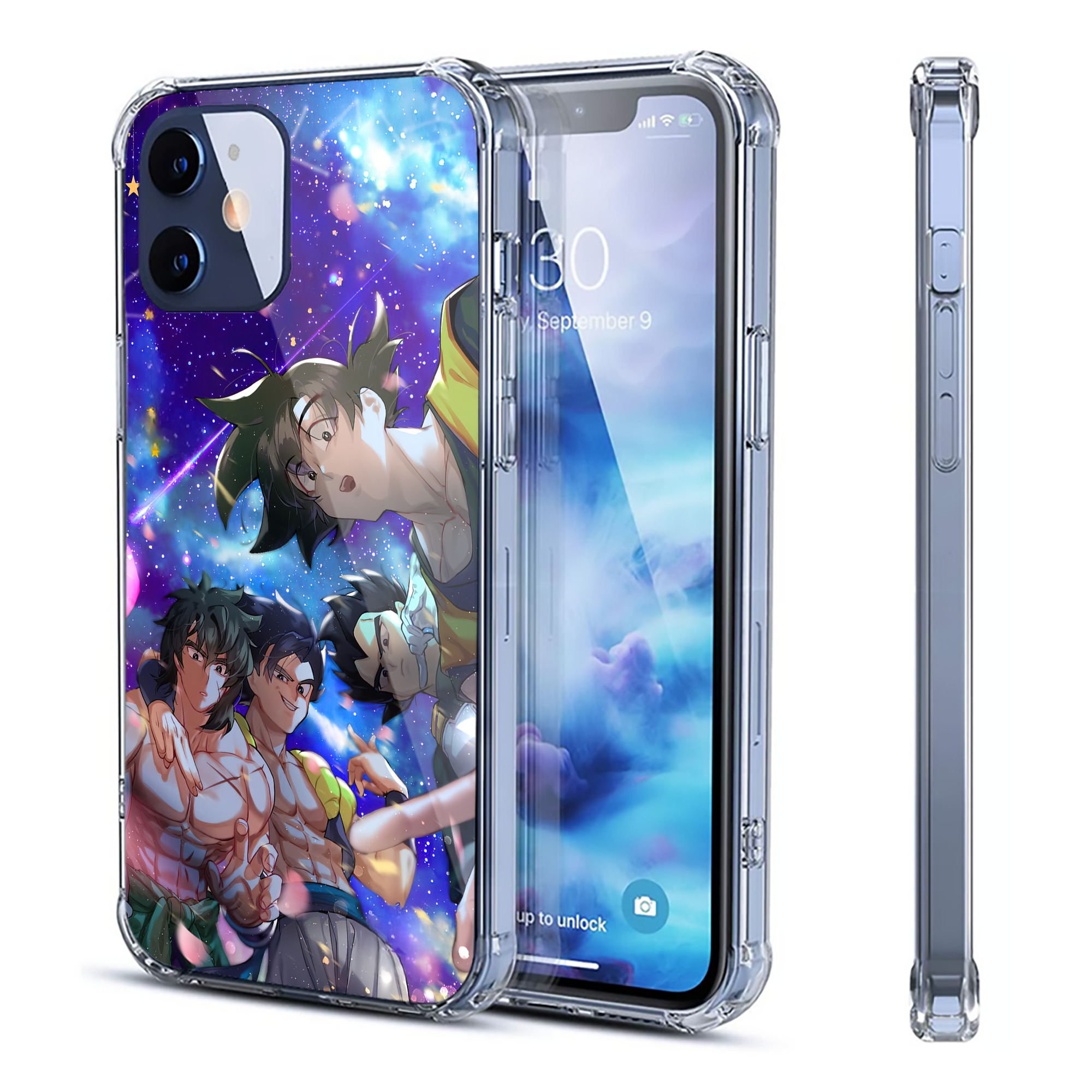 （画像用） ドラゴンボール DRAGON BALL 【iPhone 12シリーズ対応】透明スマホケース（クリアソフトケース）